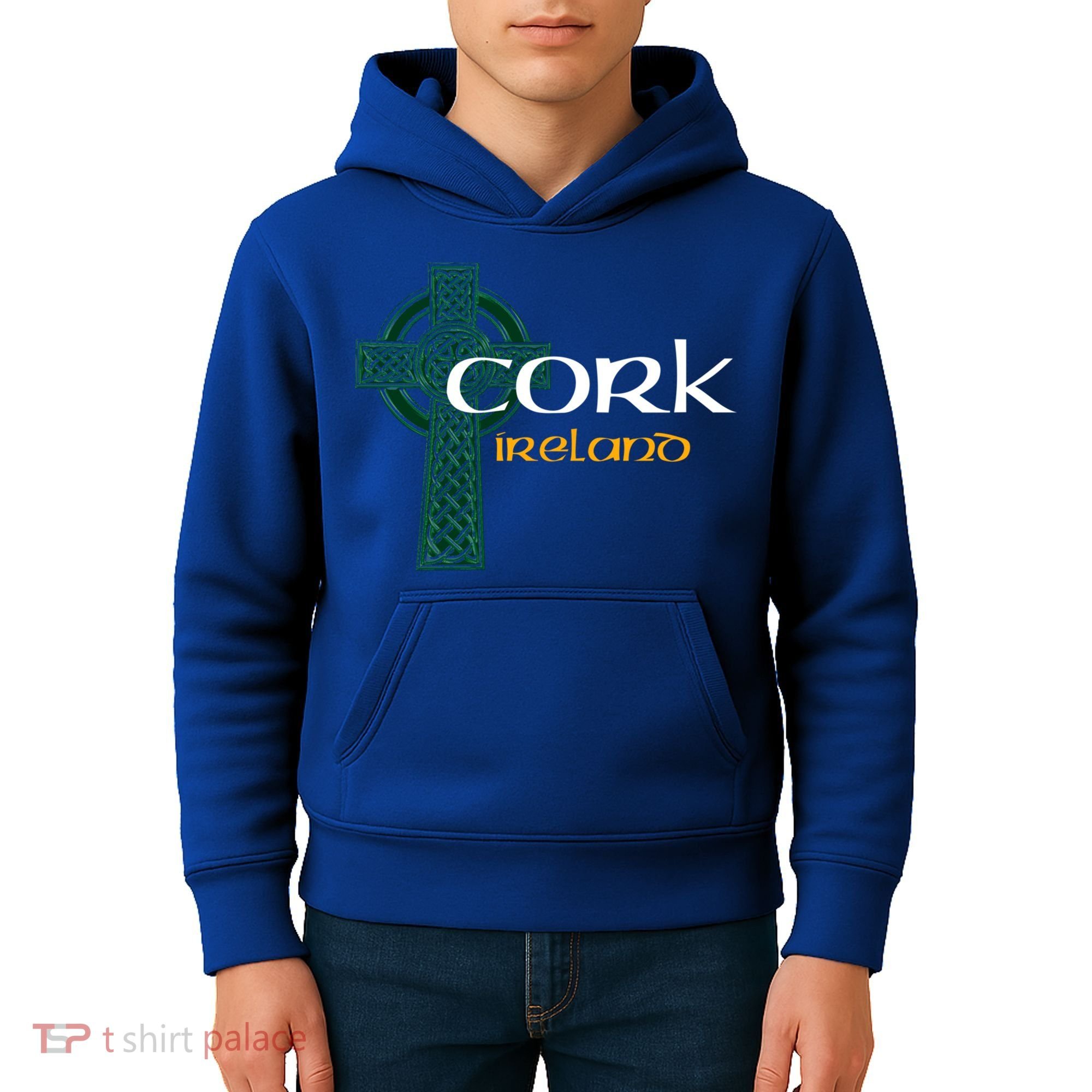 Cork Ireland County Celtic Gaelic Football And Hurling Gift Kids Hoodie