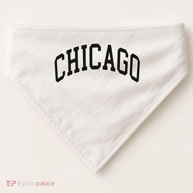 Chicago Illinois USA-Made Doggie Bandana