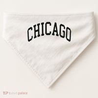 Chicago Illinois USA-Made Doggie Bandana thumb 0