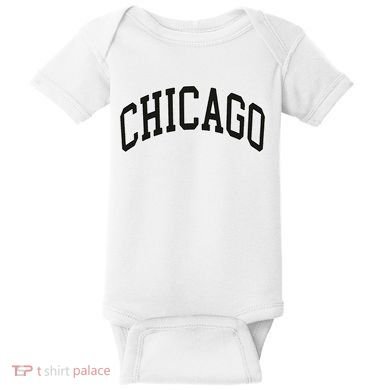 Chicago Illinois Baby Bodysuit