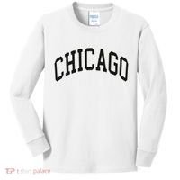 Chicago Illinois Kids Long Sleeve Shirt thumb 0