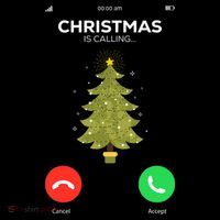 Christmas Is Calling Christmas Pajama Funny XMas Tree Women's Hoodie thumb 2
