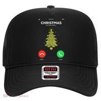 Christmas Is Calling Christmas Pajama Funny XMas Tree Hat thumb 0