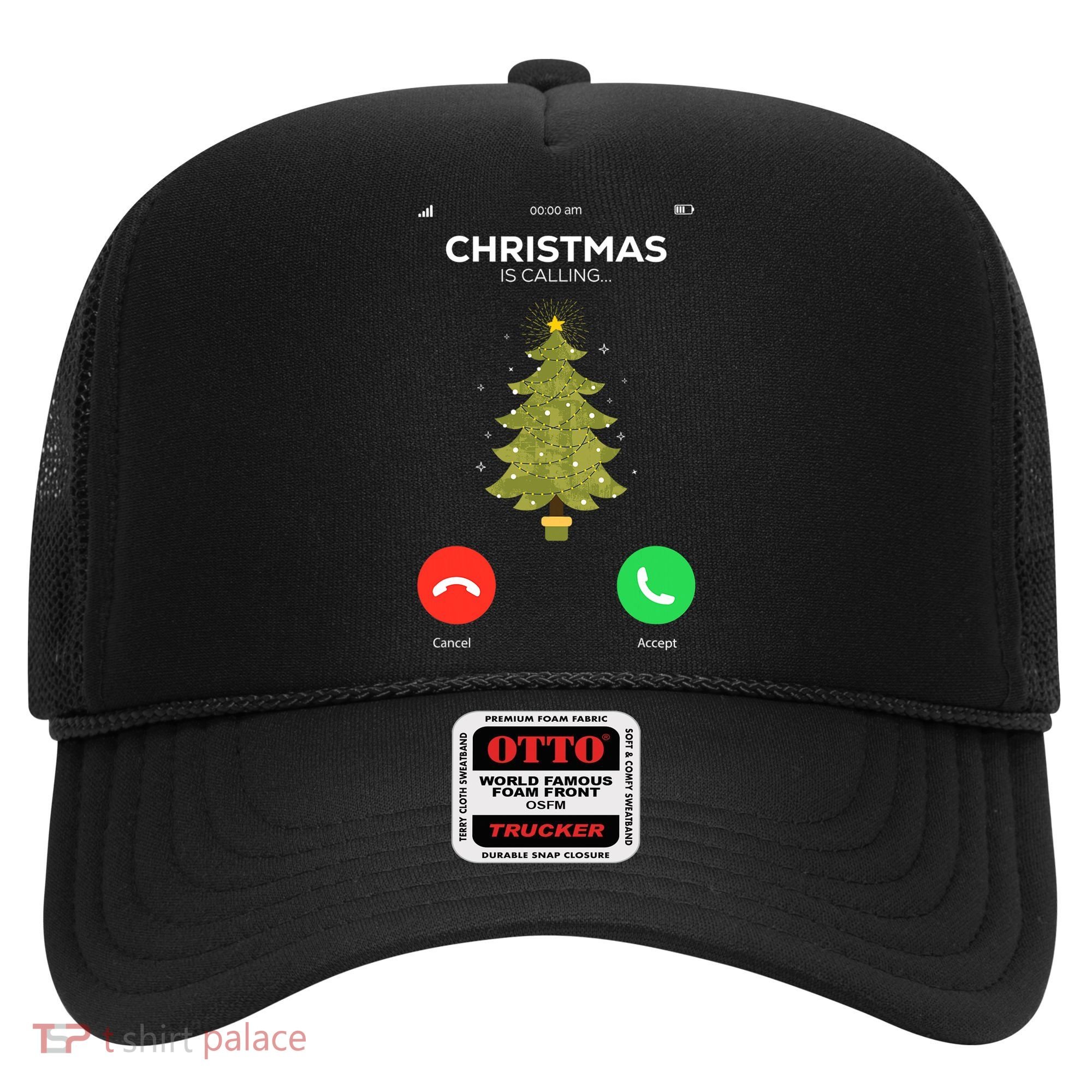Christmas Is Calling Christmas Pajama Funny XMas Tree Hat