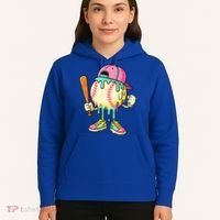 Cool Ice Cream Drip Baseball Spots Baseball Drip Hoodie thumb 5
