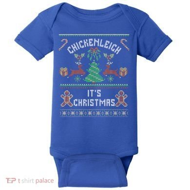 Chickenleigh ItS Christmas Baby Bodysuit