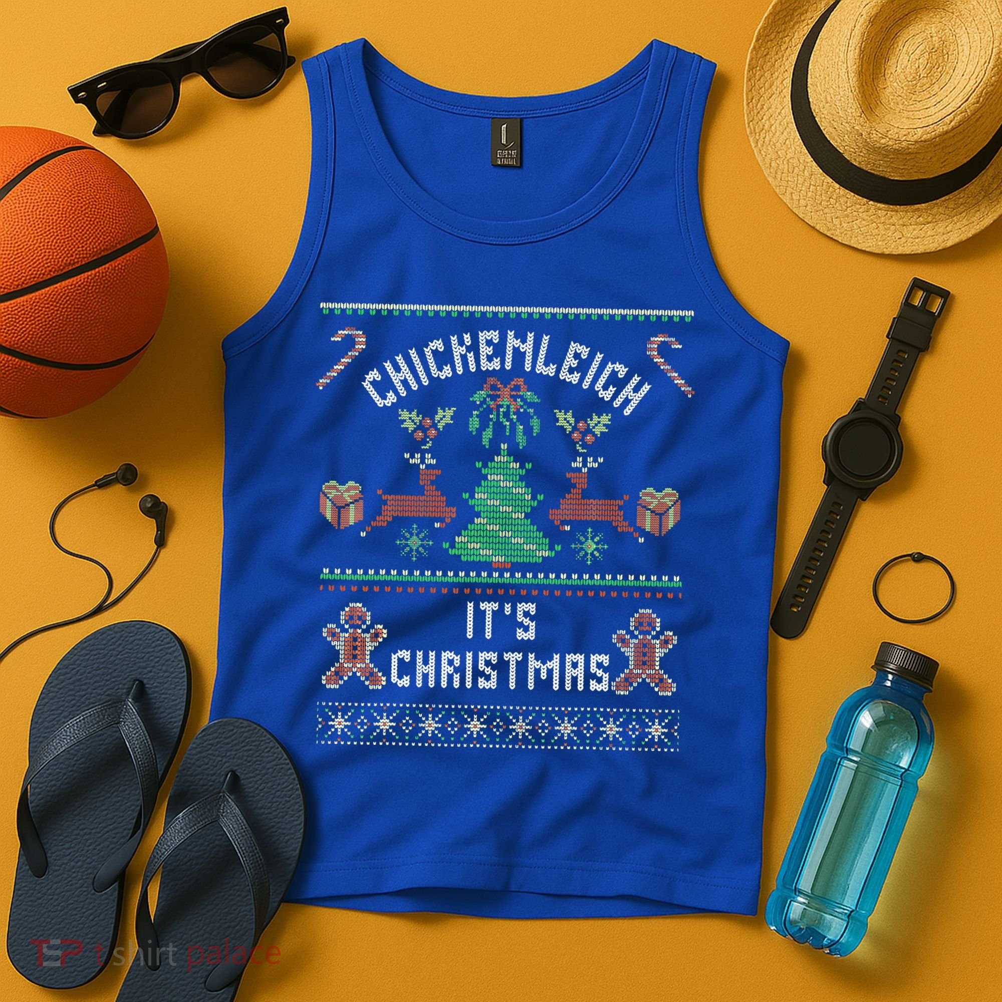 Chickenleigh ItS Christmas Tank Top