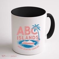 Caribbean Islands Cruise Aruba Bonaire And Curacao Souvenirs Gift Coffee Mug thumb 1
