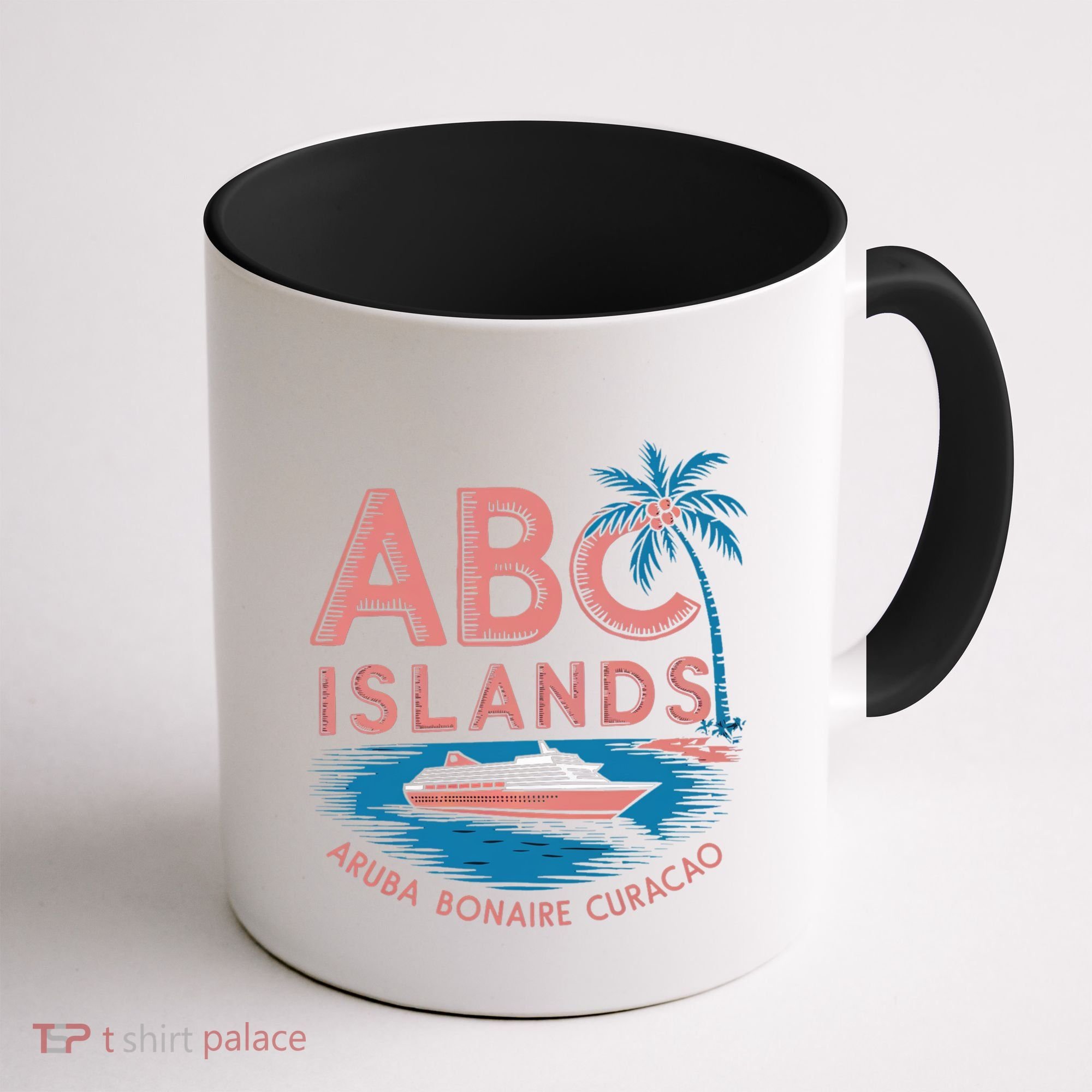 Caribbean Islands Cruise Aruba Bonaire And Curacao Souvenirs Gift Coffee Mug