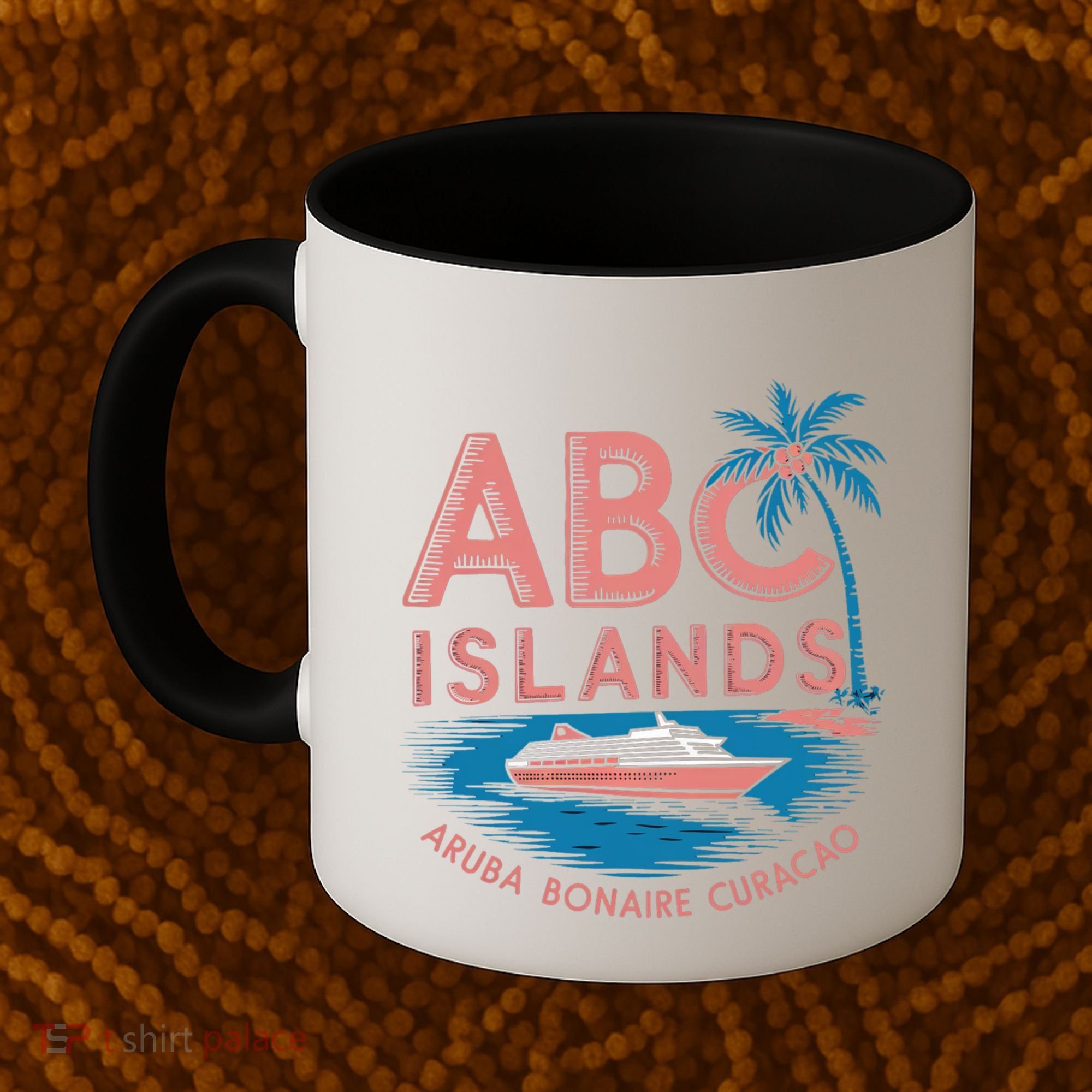 Caribbean Islands Cruise Aruba Bonaire And Curacao Souvenirs Gift Coffee Mug