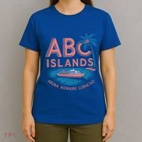 Caribbean Islands Cruise Aruba Bonaire And Curacao Souvenirs Gift T-Shirt thumb 4