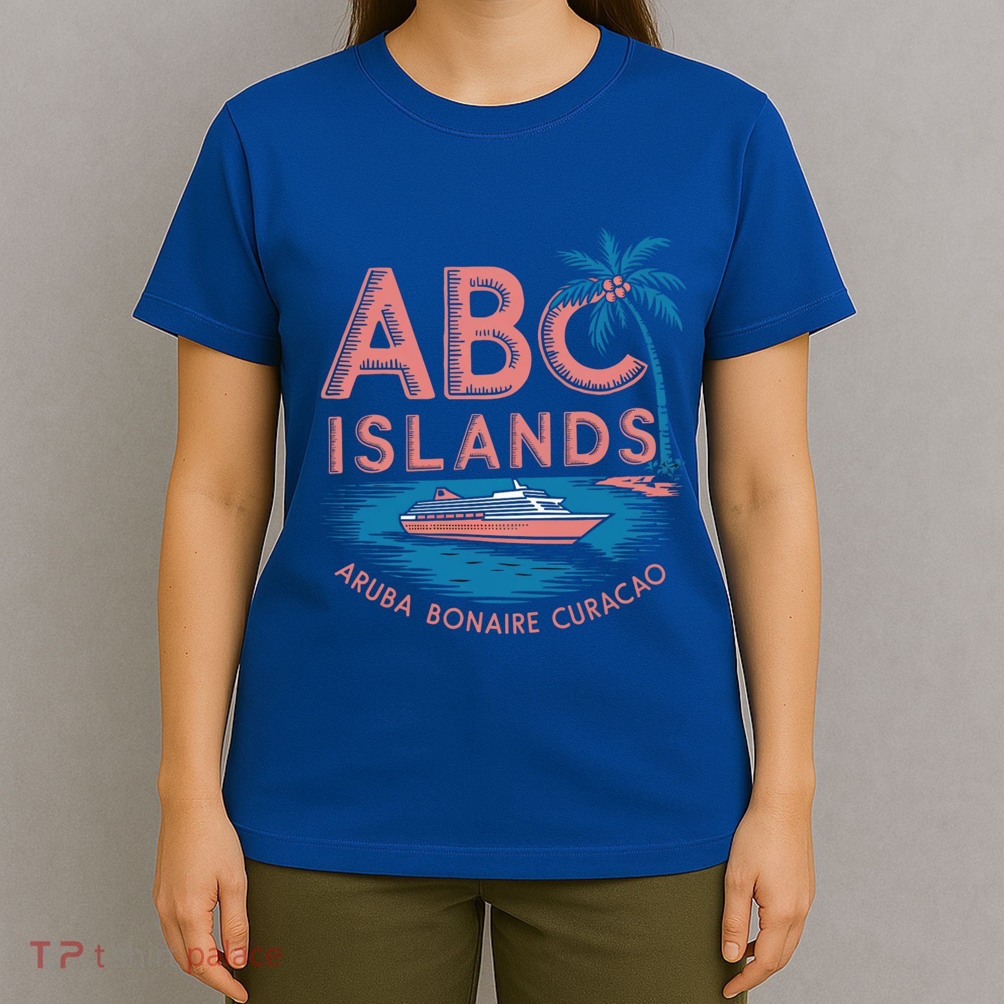 Caribbean Islands Cruise Aruba Bonaire And Curacao Souvenirs Gift T-Shirt