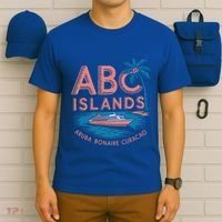 Caribbean Islands Cruise Aruba Bonaire And Curacao Souvenirs Gift T-Shirt thumb 6