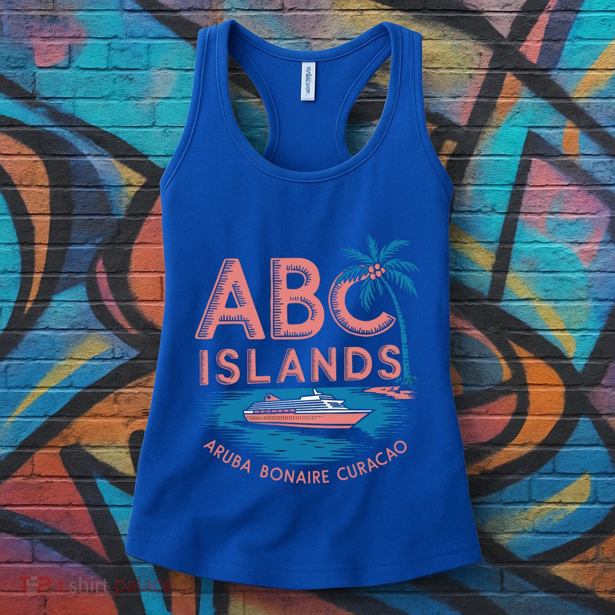 Caribbean Islands Cruise Aruba Bonaire And Curacao Souvenirs Gift Women's Tank Top