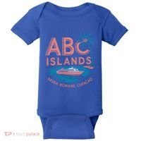 Caribbean Islands Cruise Aruba Bonaire And Curacao Souvenirs Gift Baby Bodysuit thumb 0