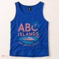 Caribbean Islands Cruise Aruba Bonaire And Curacao Souvenirs Gift Tank Top thumb 2