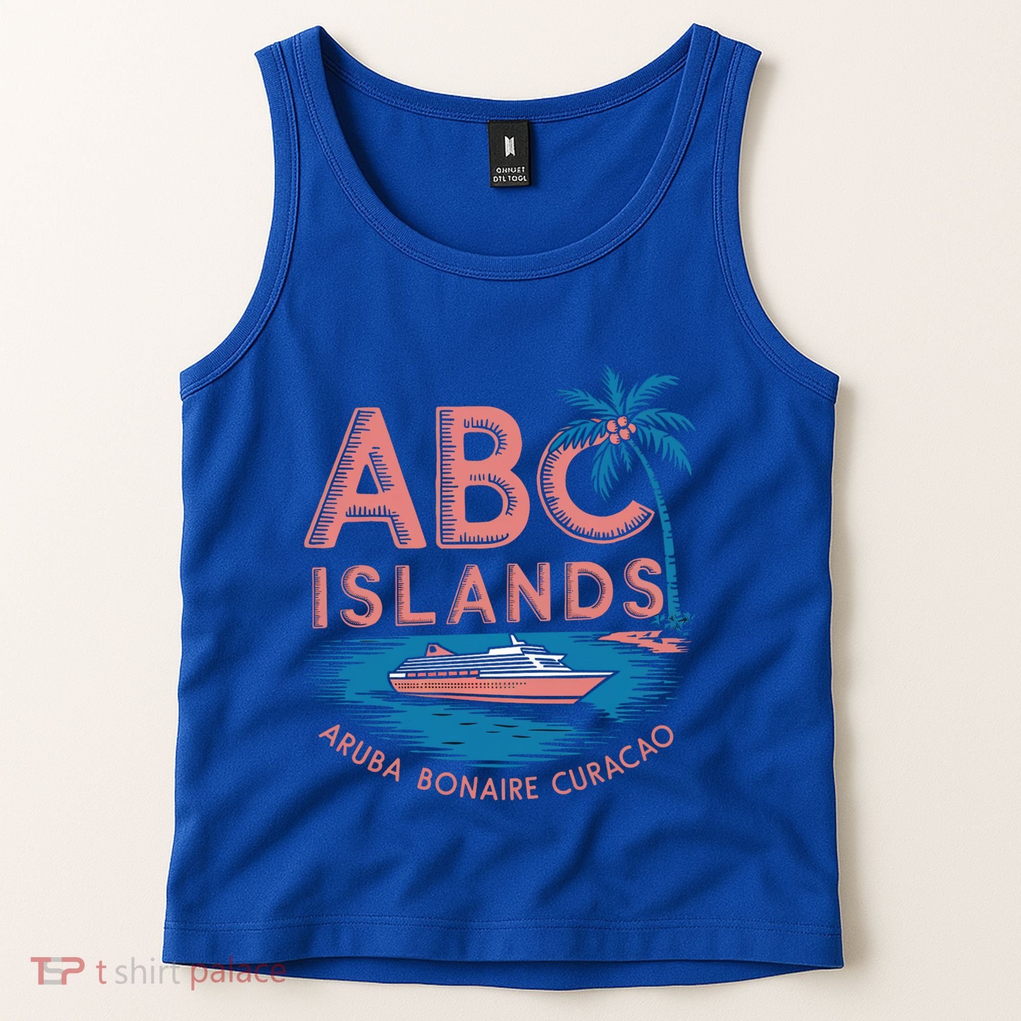 Caribbean Islands Cruise Aruba Bonaire And Curacao Souvenirs Gift Tank Top