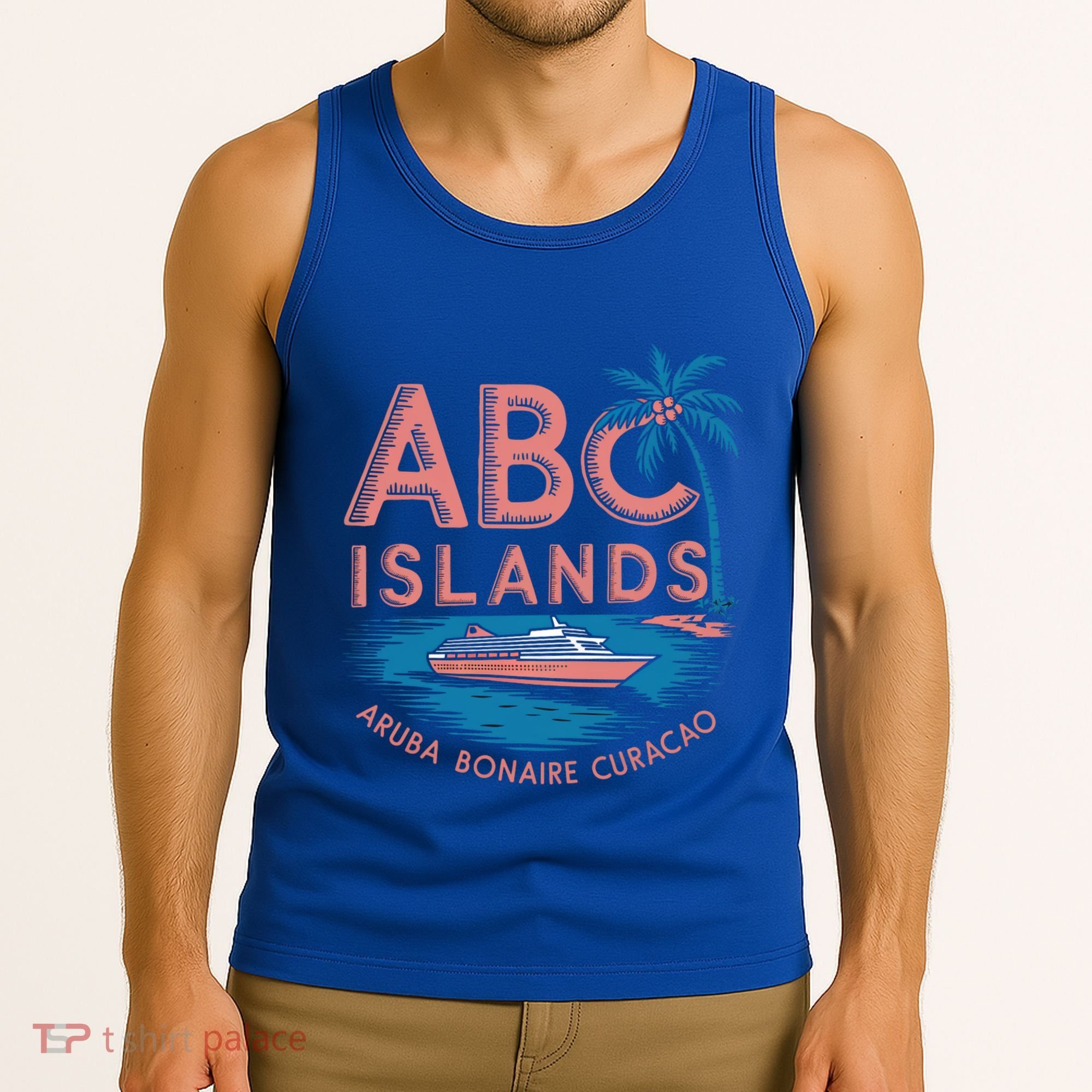 Caribbean Islands Cruise Aruba Bonaire And Curacao Souvenirs Gift Tank Top