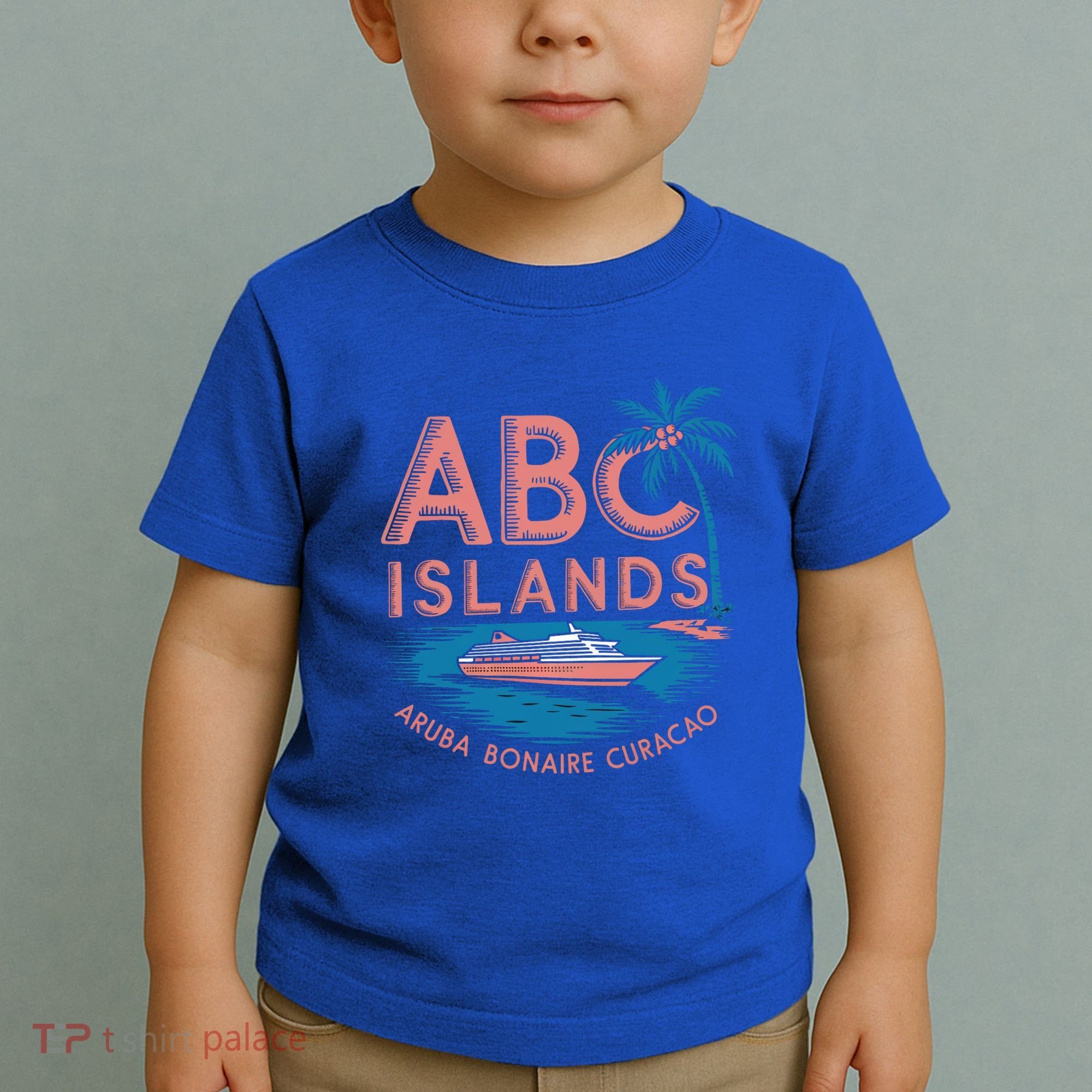Caribbean Islands Cruise Aruba Bonaire And Curacao Souvenirs Gift Toddler T-Shirt