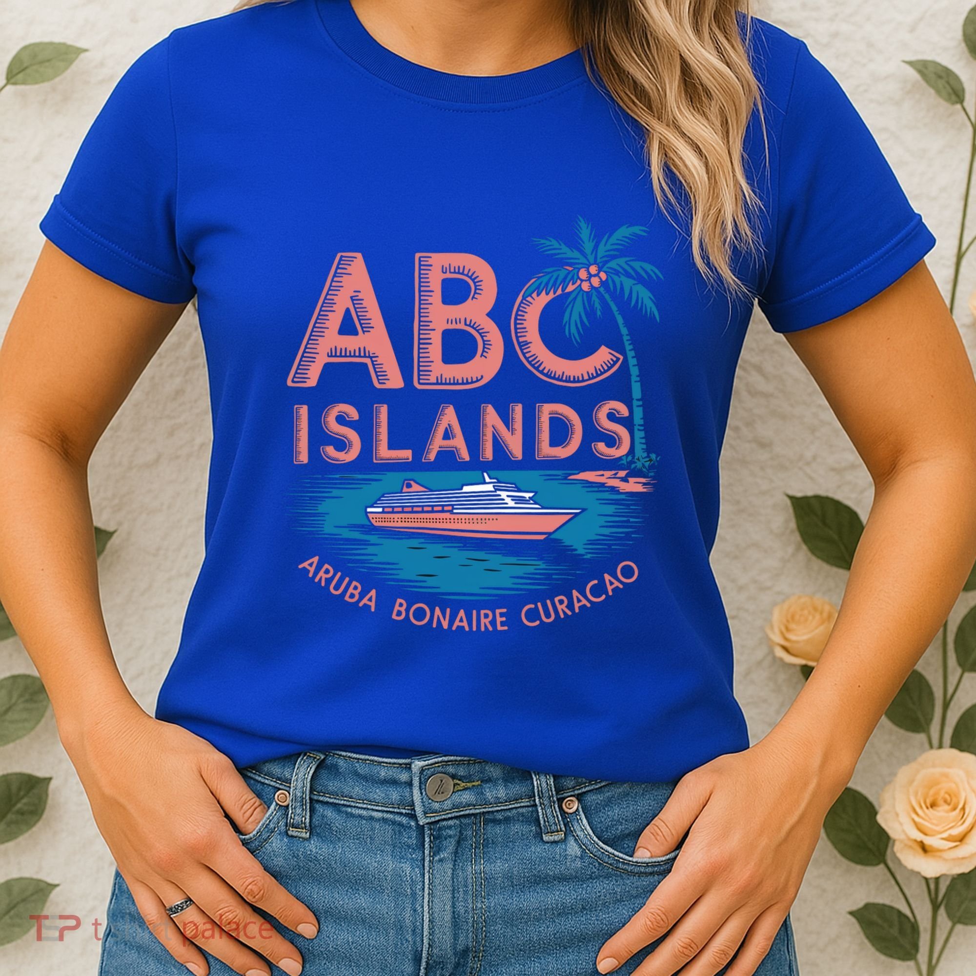 Caribbean Islands Cruise Aruba Bonaire And Curacao Souvenirs Gift Women's T-Shirt