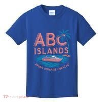 Caribbean Islands Cruise Aruba Bonaire And Curacao Souvenirs Gift Kids T-Shirt thumb 0
