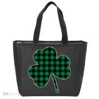 Checkered Irish Clover Leaf Bag thumb 0