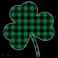 Checkered Irish Clover Leaf Bag thumb 4