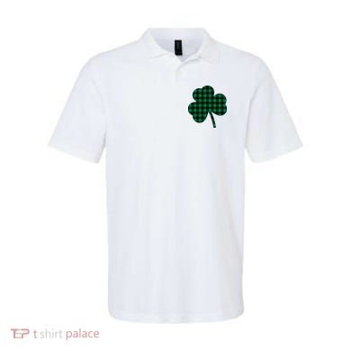 Checkered Irish Clover Leaf Polo