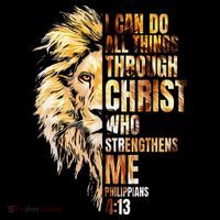 Christian I Can Do All Things Through Christ Lion Faith Coffee Mug thumb 5