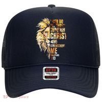 Christian I Can Do All Things Through Christ Lion Faith Hat thumb 0