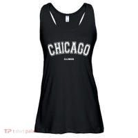 Chicago Illinois Ladies Essential Flowy Tank thumb 0