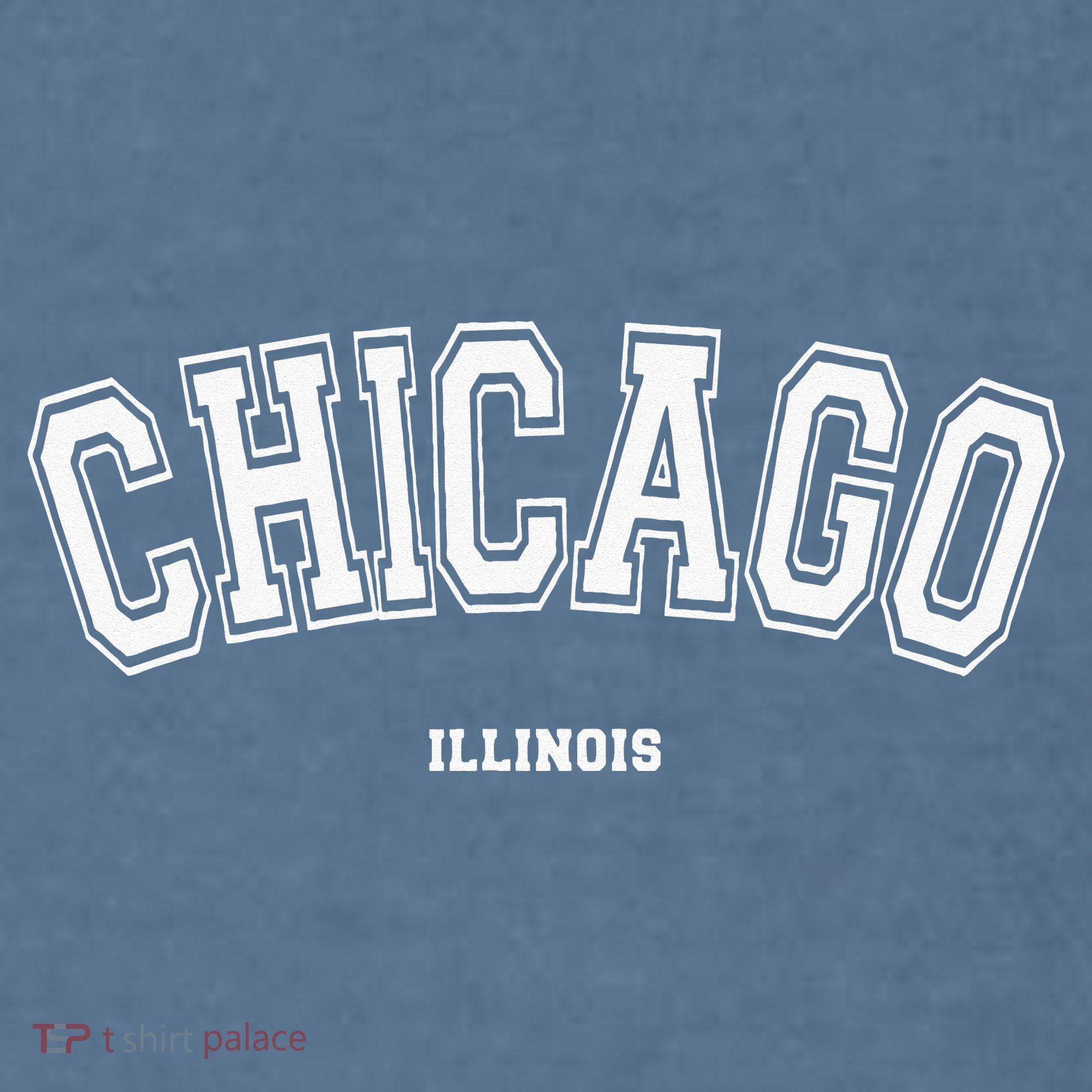 Chicago Illinois Comfort Colors Garment-Dyed Hooded Sweatshirt