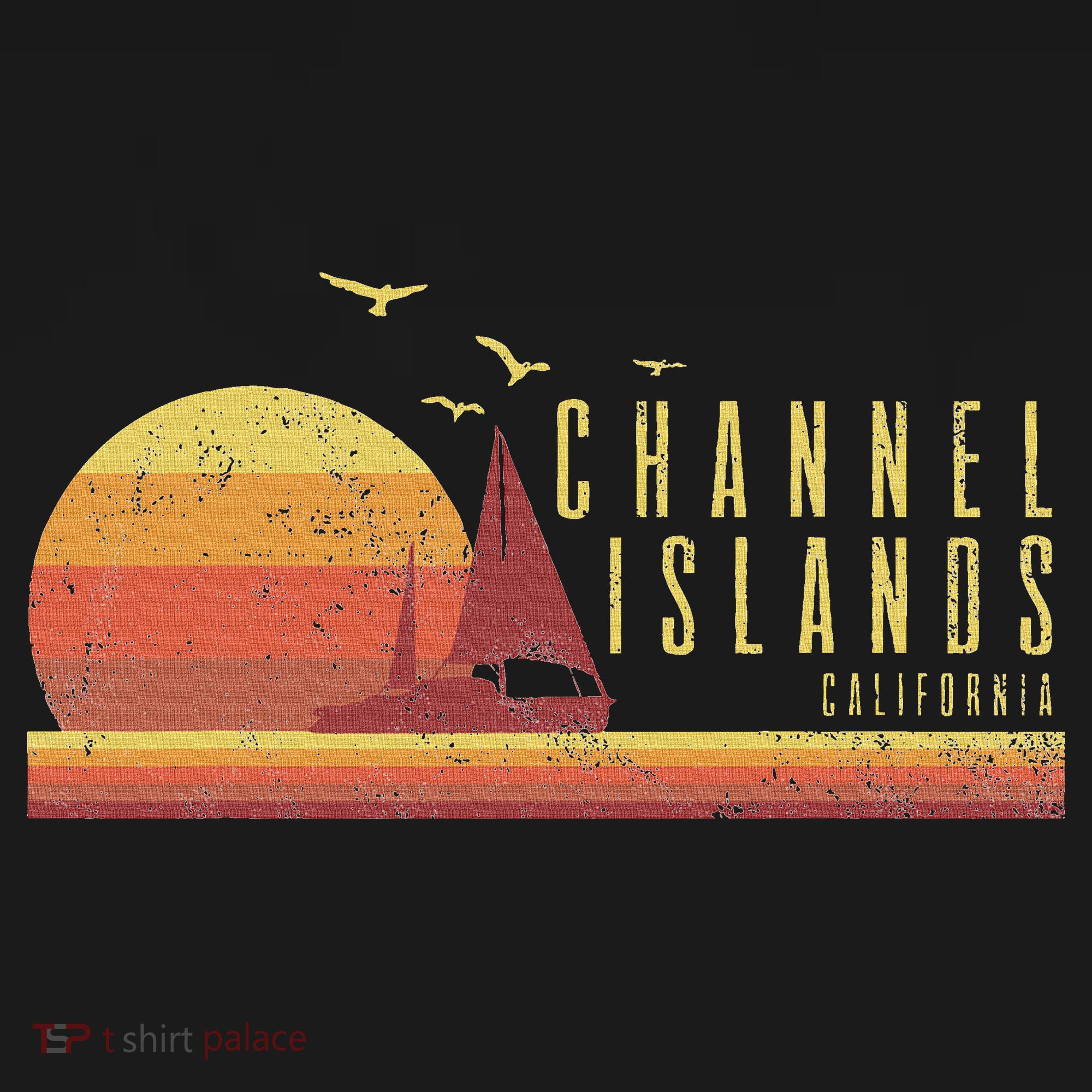 Channel Island California Button