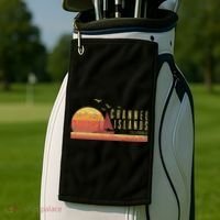 Channel Island California Golf Towel thumb 2