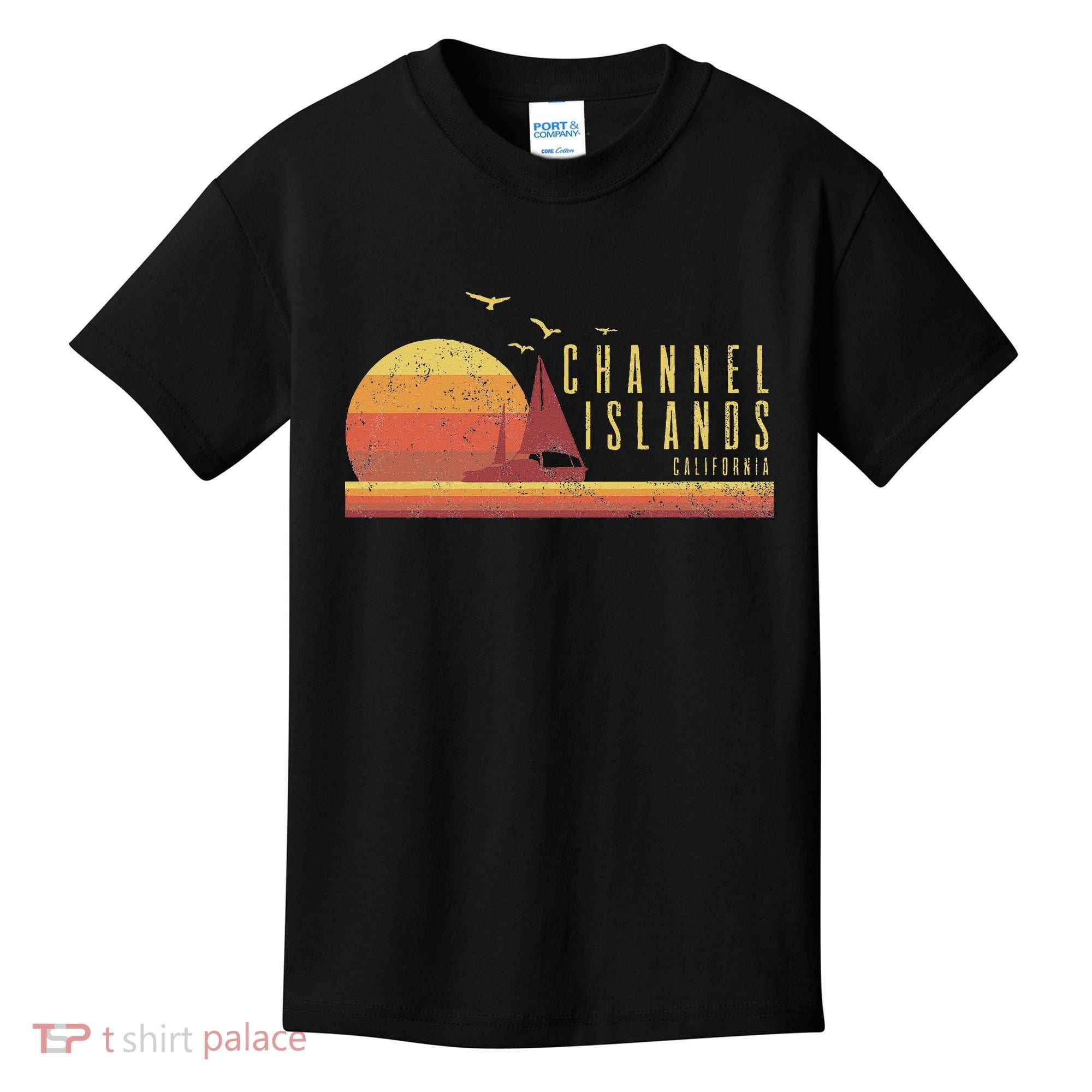 Channel Island California Kids T-Shirt