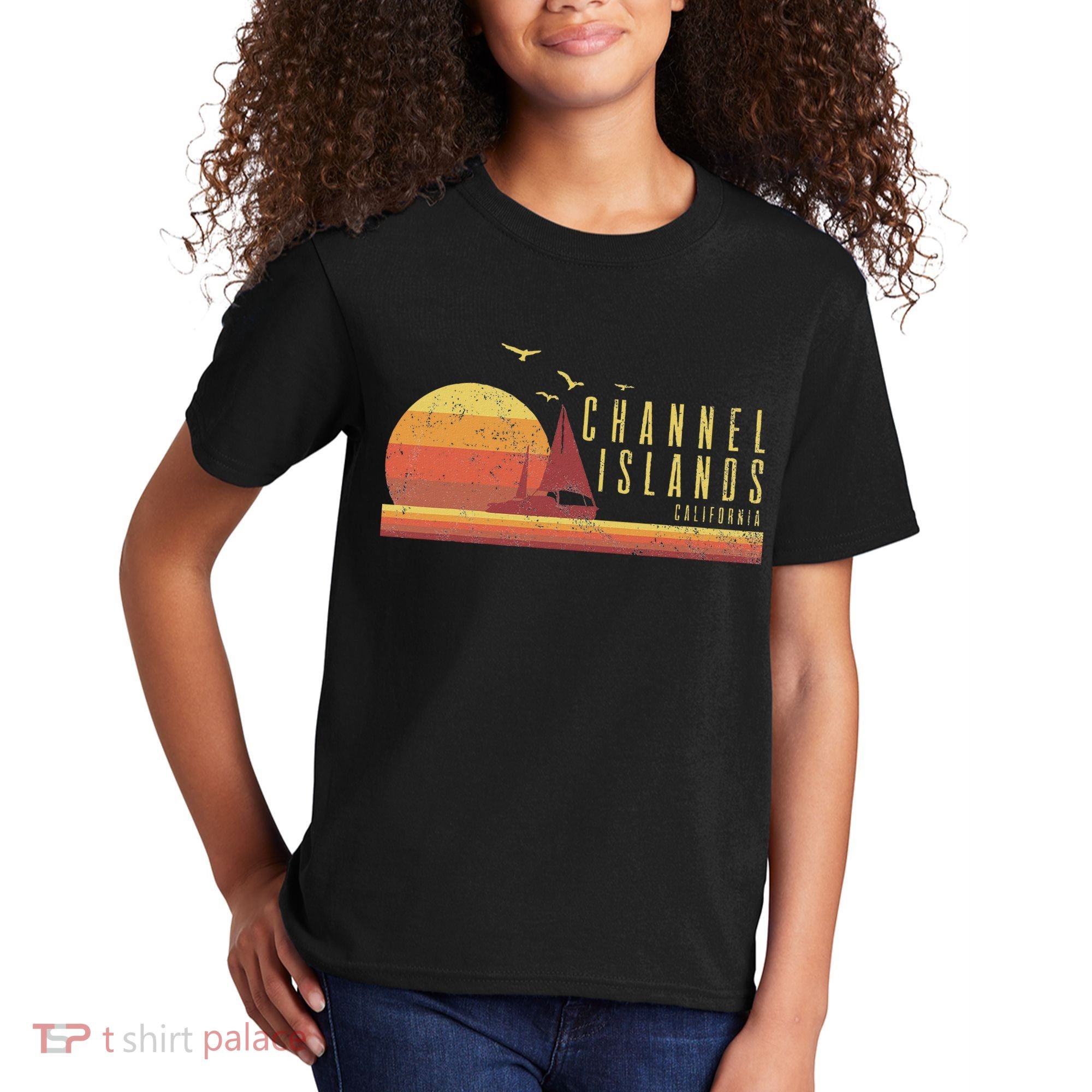 Channel Island California Kids T-Shirt