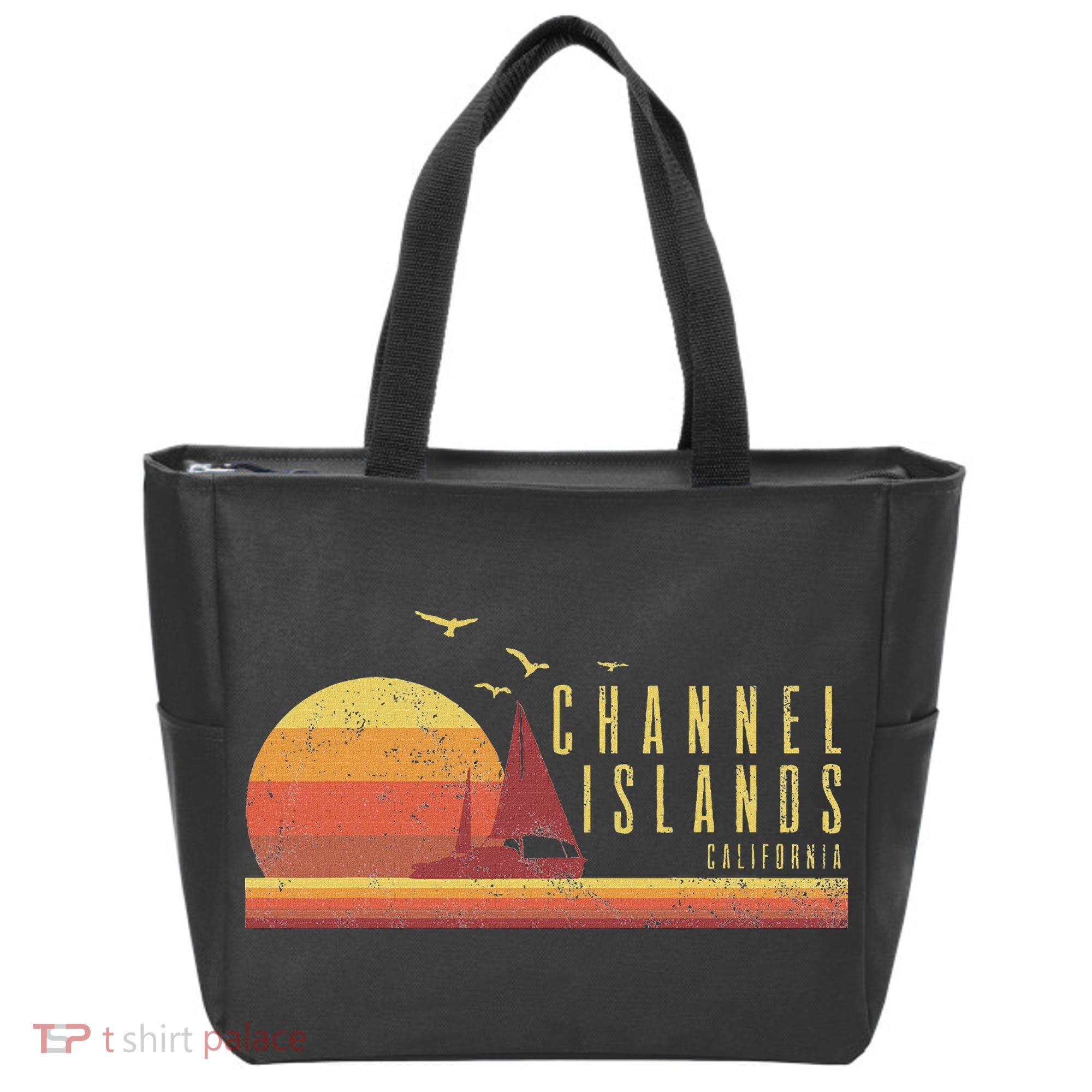 Channel Island California Tote Bag