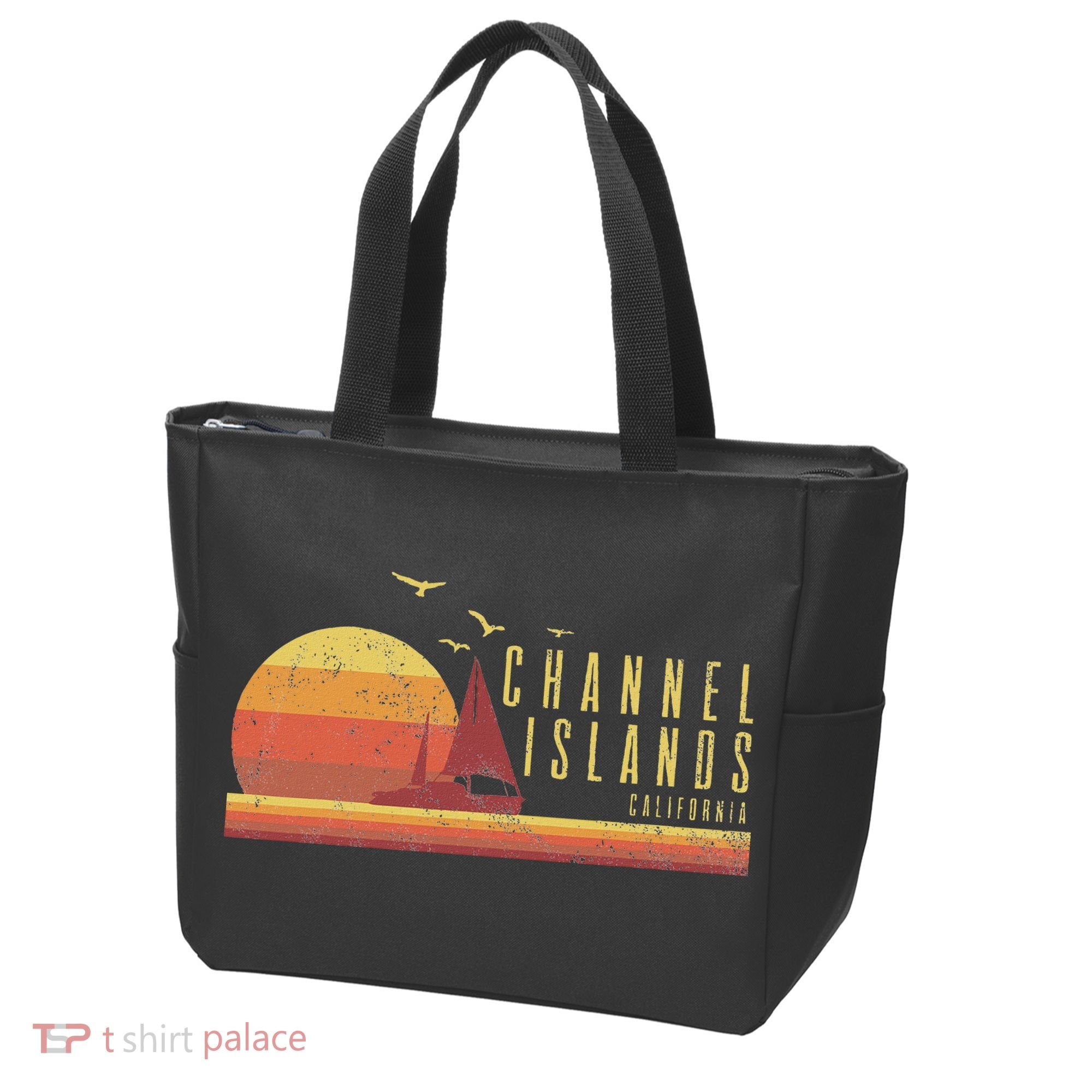 Channel Island California Tote Bag