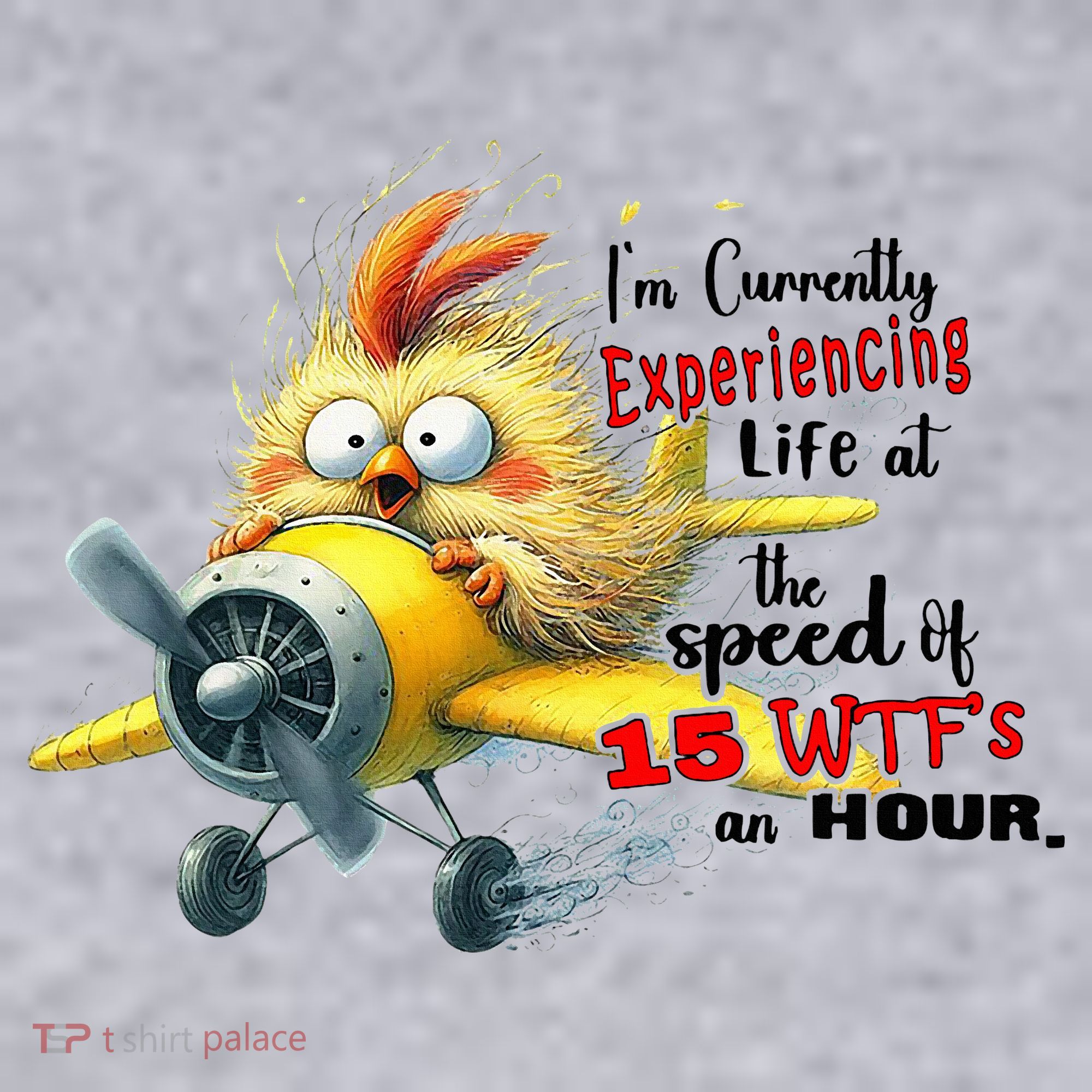 Chick IM Currently Experiencing Life At The Speed Of 15 Wtf Women's Sweatshirt