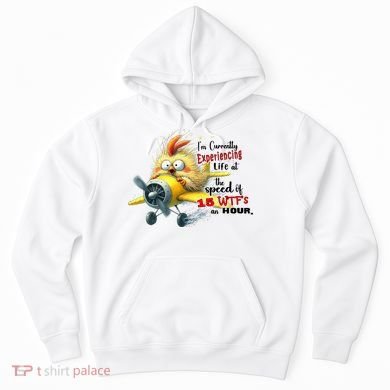 Chick IM Currently Experiencing Life At The Speed Of 15 Wtf Hoodie