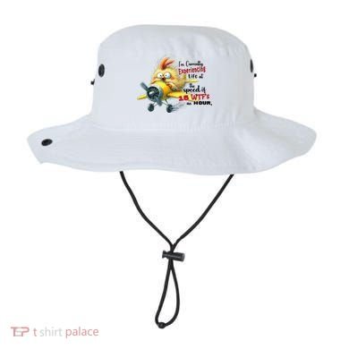 Chick IM Currently Experiencing Life At The Speed Of 15 Wtf Bucket Hat