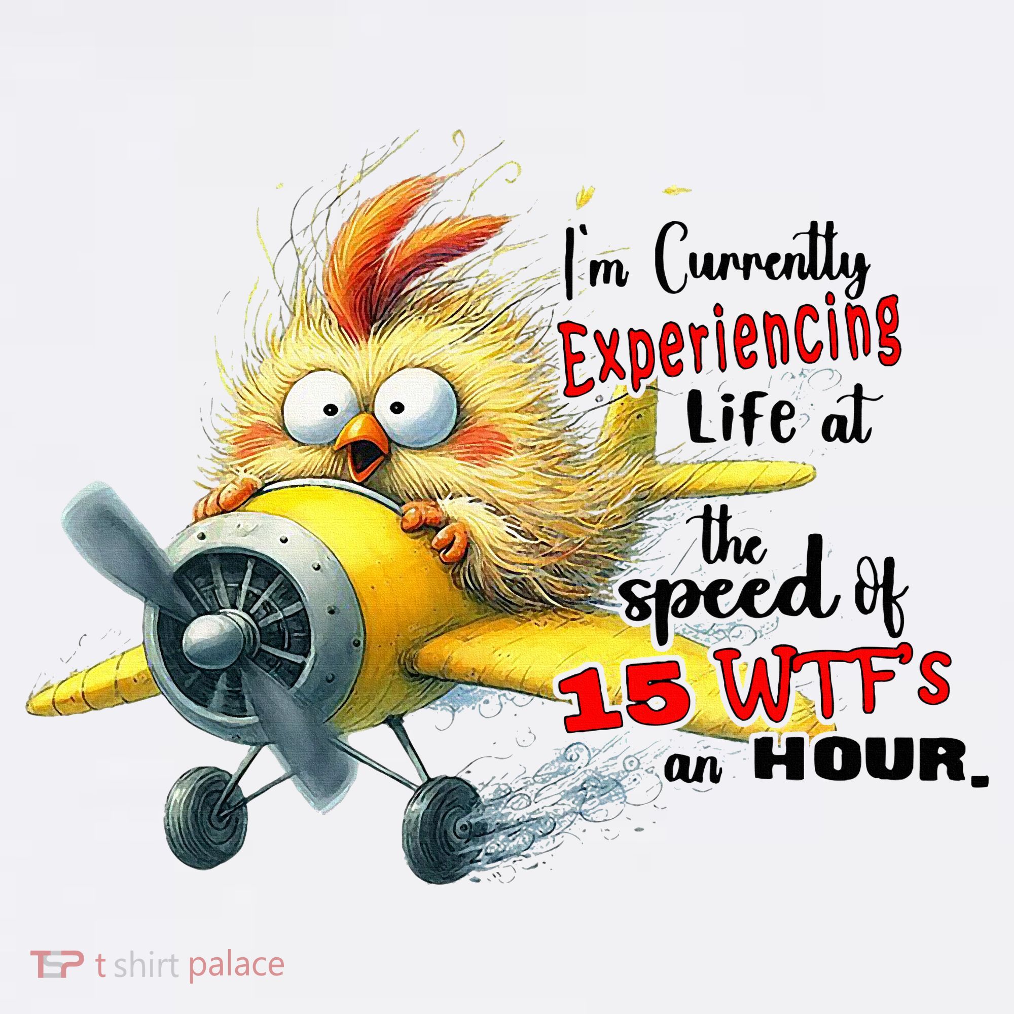 Chick IM Currently Experiencing Life At The Speed Of 15 Wtf Women's Tank Top
