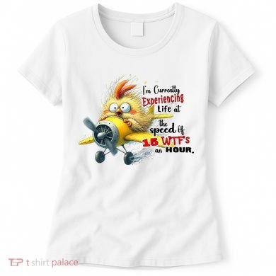 Chick IM Currently Experiencing Life At The Speed Of 15 Wtf Women's T-Shirt