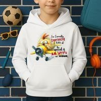 Chick IM Currently Experiencing Life At The Speed Of 15 Wtf Kids Hoodie thumb 2
