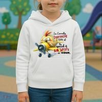 Chick IM Currently Experiencing Life At The Speed Of 15 Wtf Kids Hoodie thumb 3