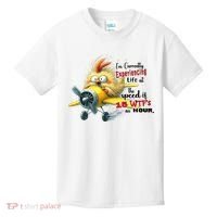 Chick IM Currently Experiencing Life At The Speed Of 15 Wtf Kids T-Shirt thumb 0