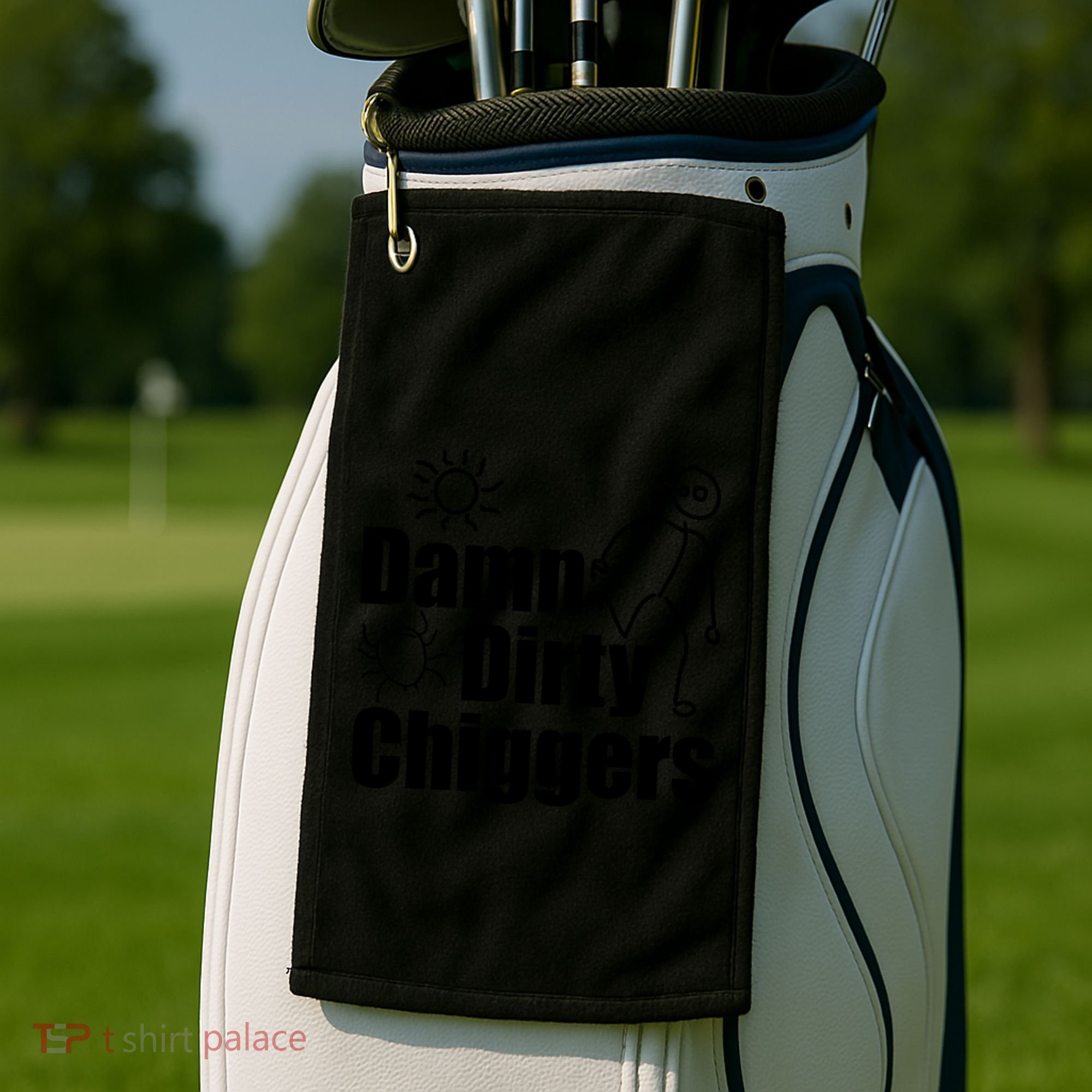 Chigger Itch Golf Towel