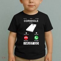 Cornhole Is Calling And I Must Go Funny Phone Screen Humor Toddler T-Shirt thumb 2