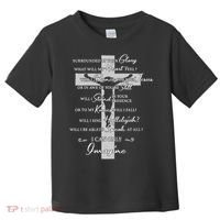 Cross I can only Jesus imagine Christian Religious Toddler T-Shirt thumb 0