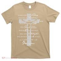 Cross I can only Jesus imagine Christian Religious T-Shirt thumb 0